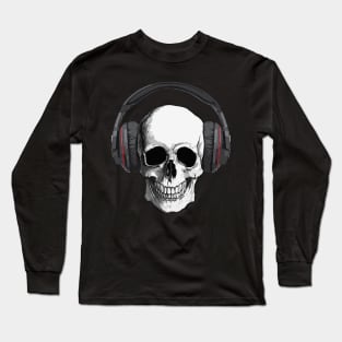 skull art, skull design, music group, Long Sleeve T-Shirt